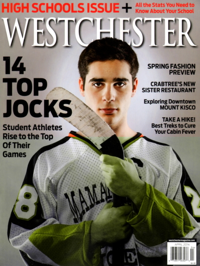 Westchester Magazine April 01, 2014 Issue Cover