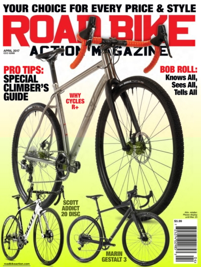 Road Bike Action April 01, 2017 Issue Cover