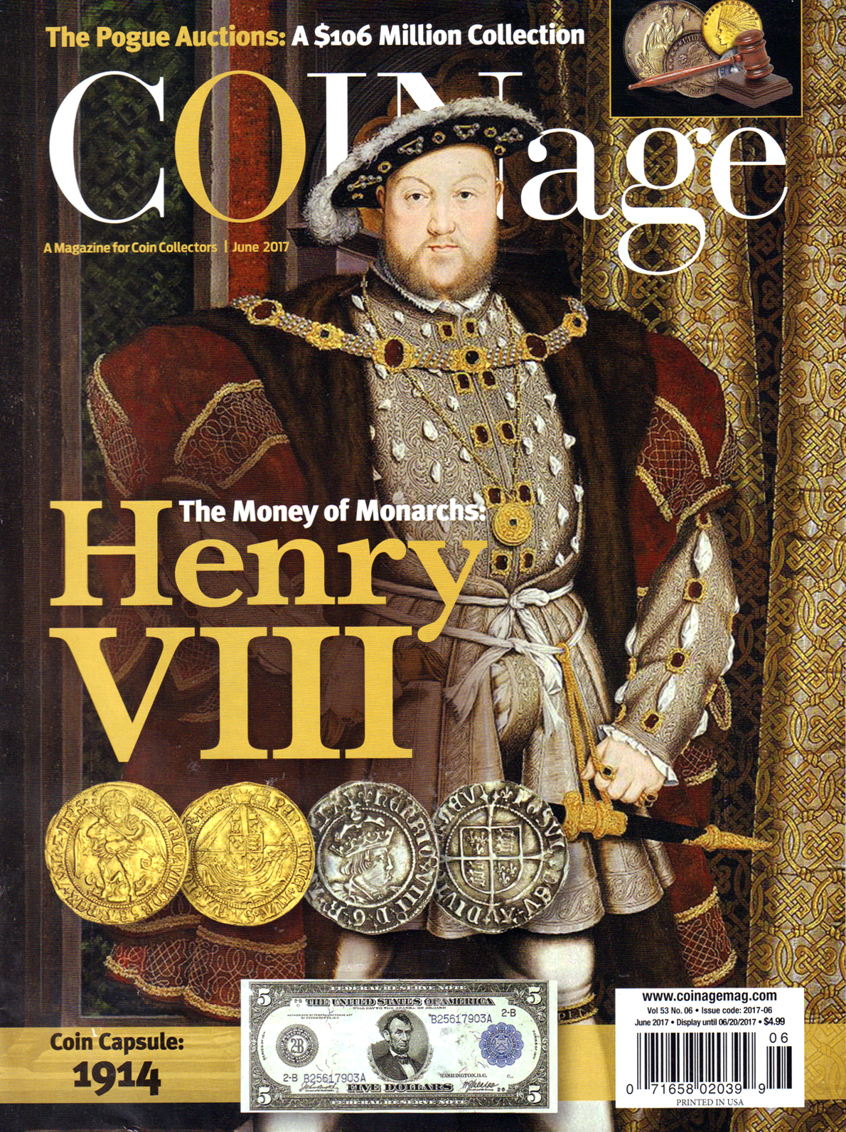 Coinage June 01, 2017 Issue Cover