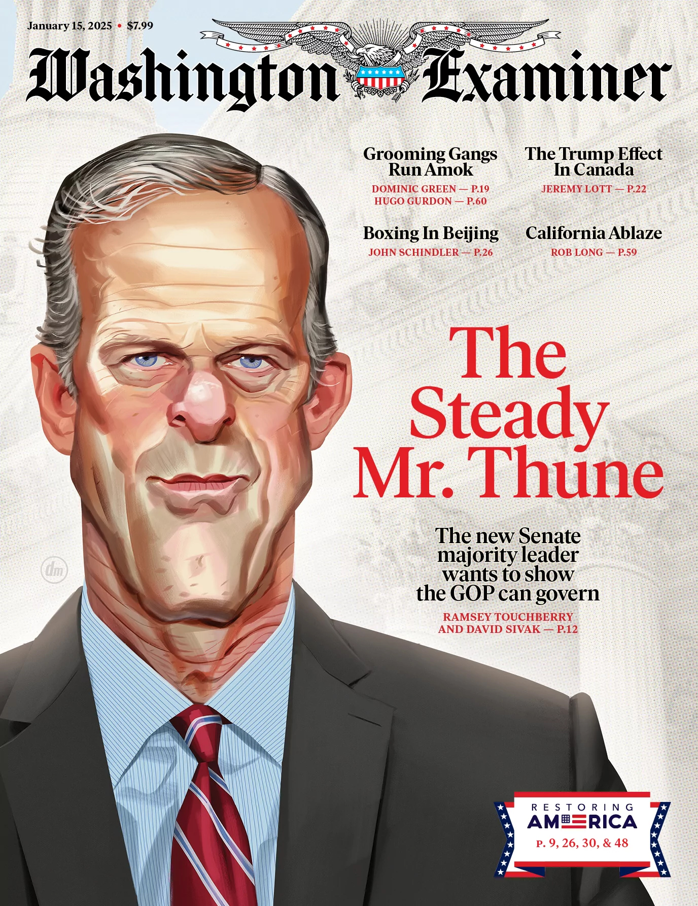 Washington-Examiner January 15, 2025 Issue Cover