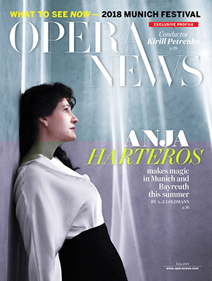 Opera News July 01, 2018 Issue Cover