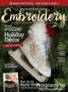 Creative-Machine-Embroidery November 01, 2018 Issue Cover