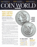 Coin-World-Weekly May 22, 2023 Issue Cover