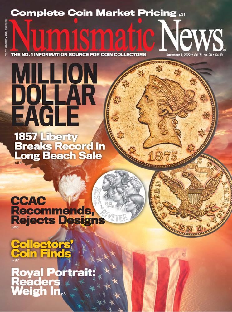 Numismatic-News November 01, 2022 Issue Cover