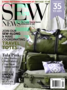 Sew-News August 01, 2015 Issue Cover