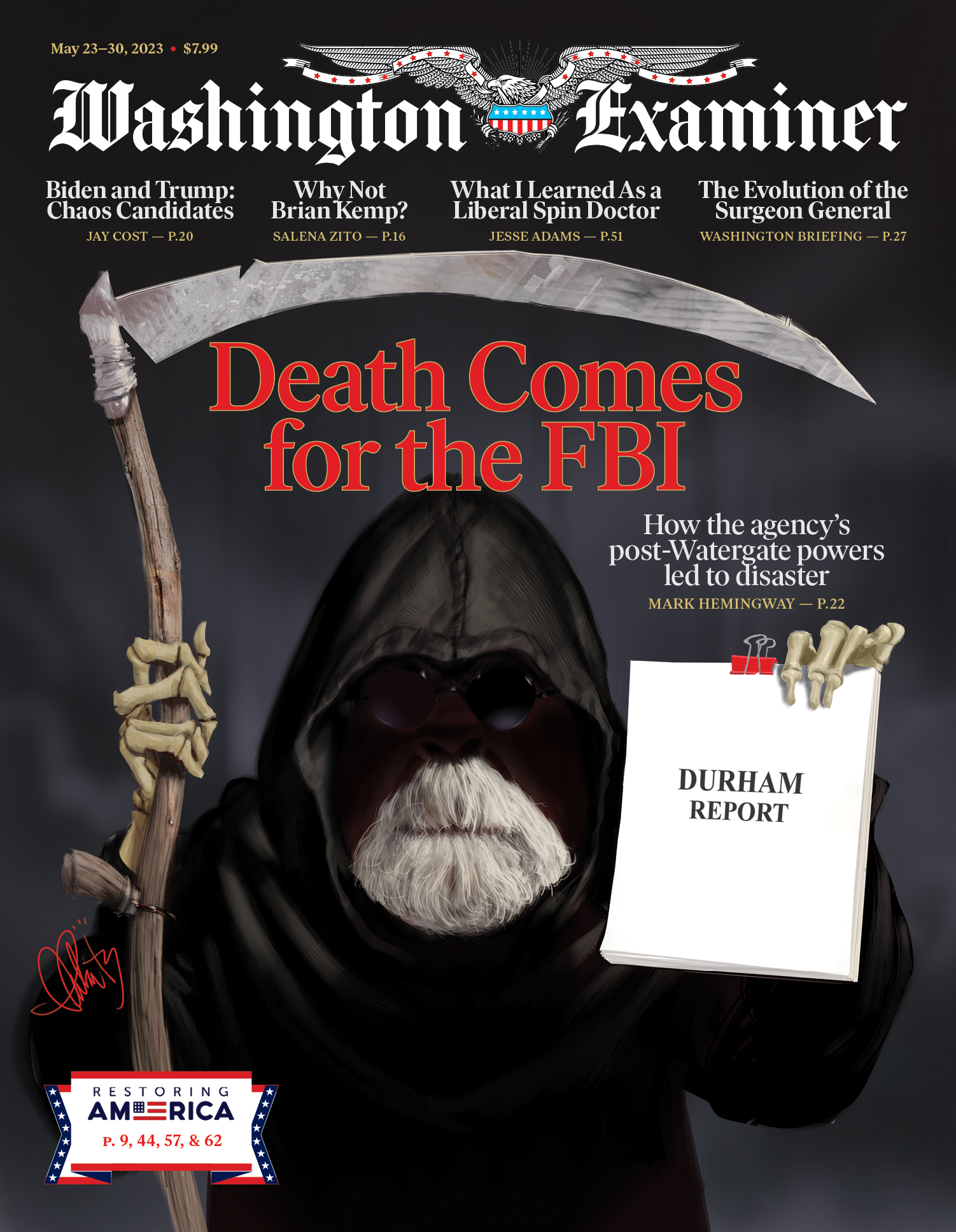 Washington-Examiner May 23, 2023 Issue Cover