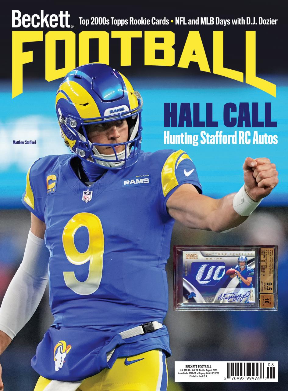 Beckett Football August 01, 2026 Issue Cover