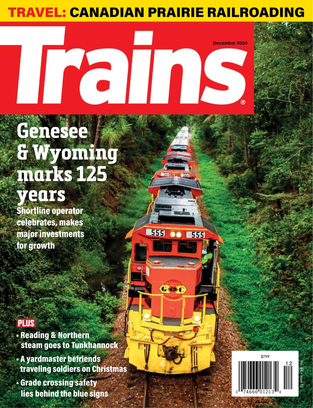 Trains December 01, 2024 Issue Cover