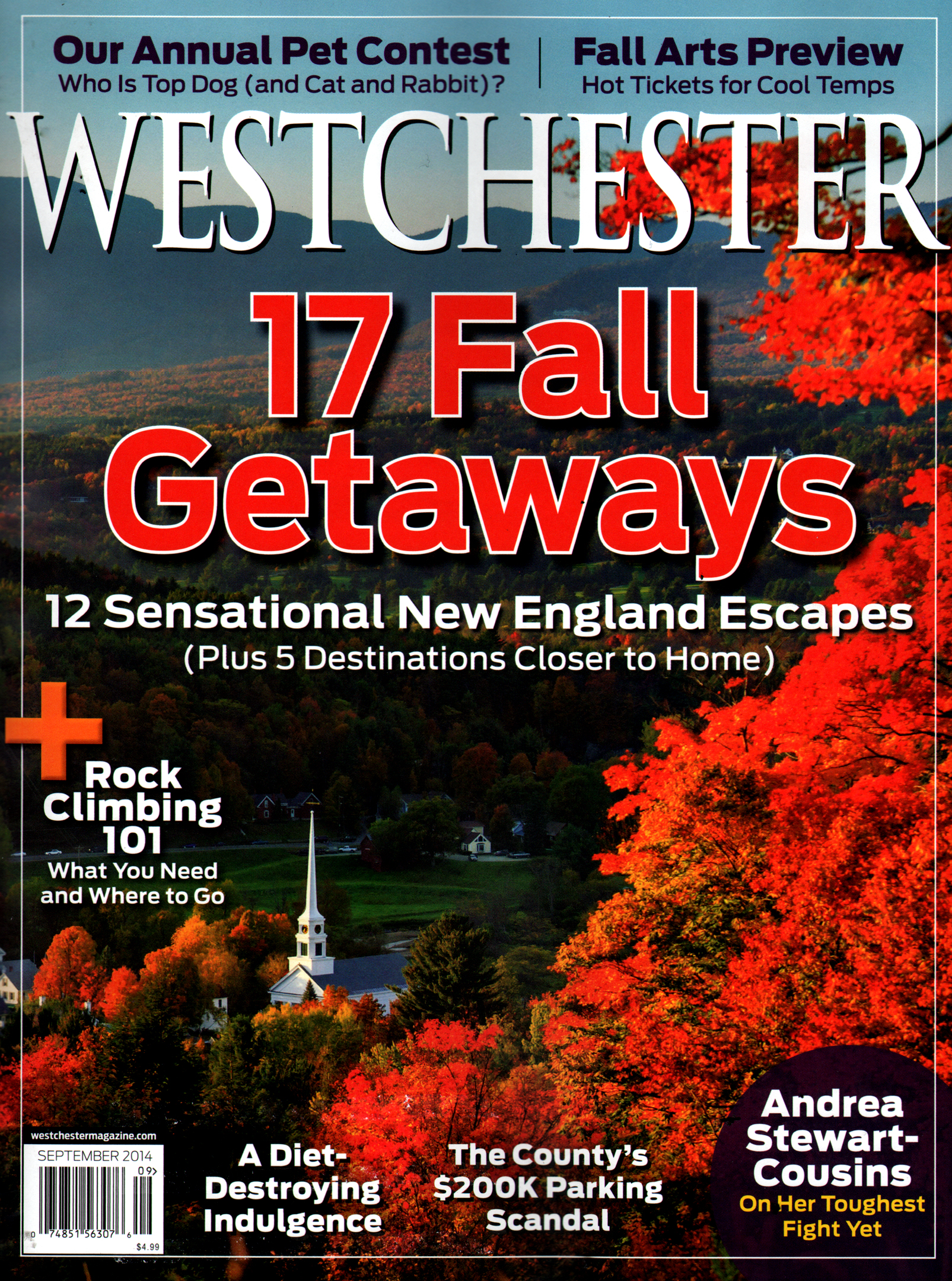 Westchester-Magazine September 01, 2014 Issue Cover