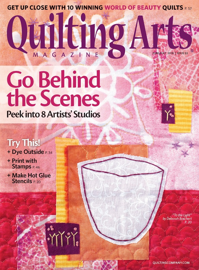 Quilting-Arts June 01, 2018 Issue Cover