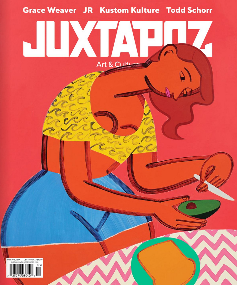Juxtapoz September 01, 2018 Issue Cover