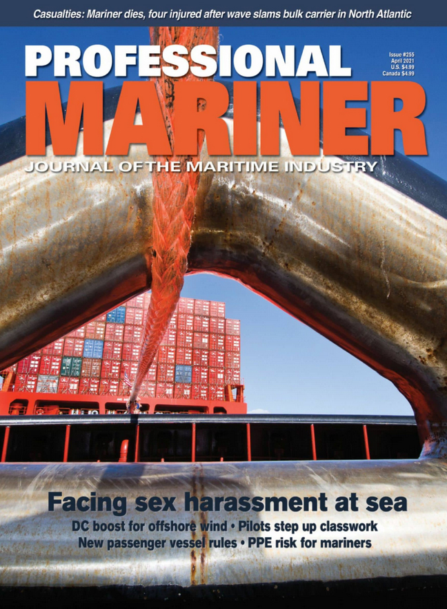 Professional-Mariner April 01, 2021 Issue Cover