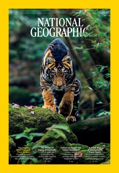 National Geographic October 01, 2025 Issue Cover