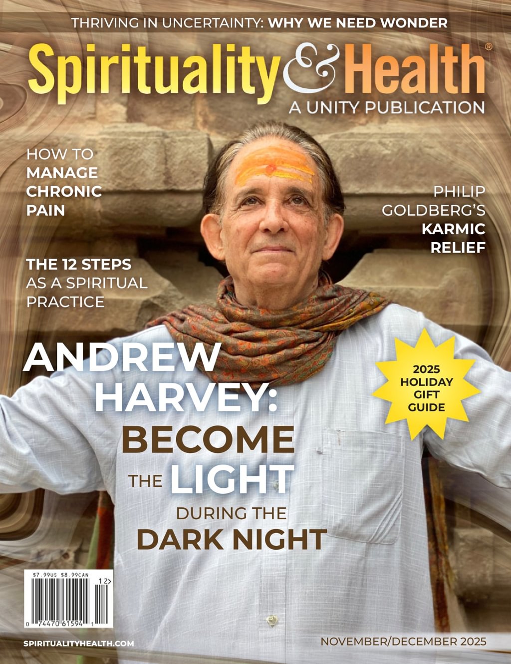 Spirituality-and-Health November 01, 2025 Issue Cover