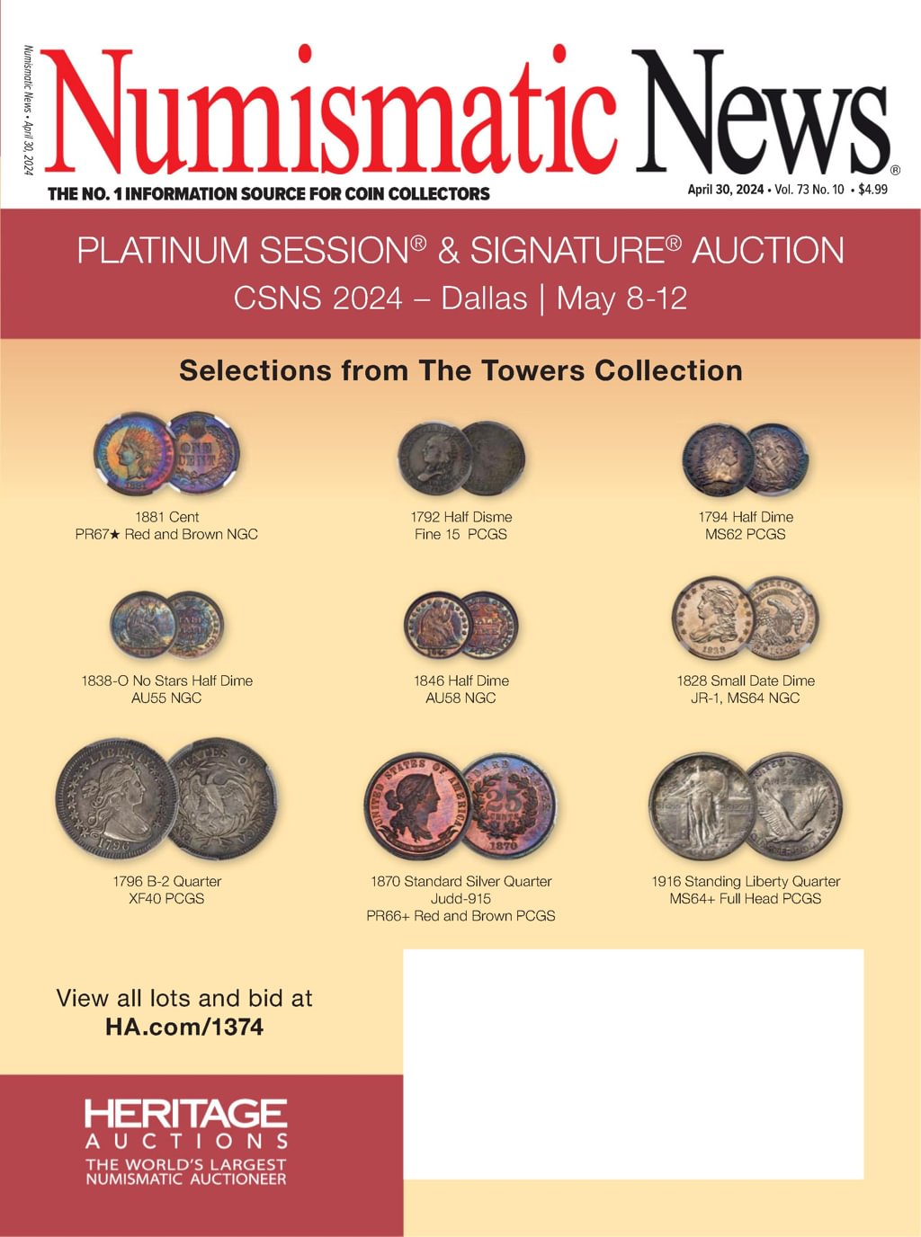 Numismatic-News April 30, 2024 Issue Cover