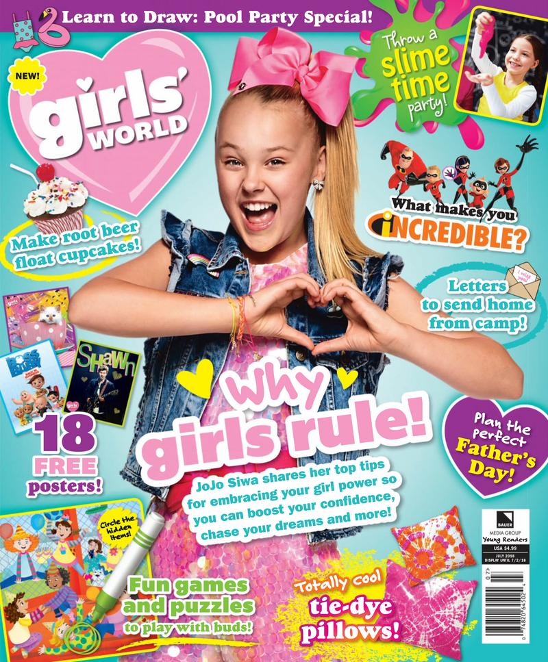Girls-World July 01, 2018 Issue Cover