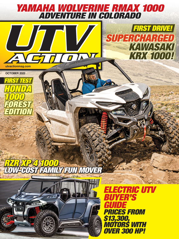 UTV-Action October 01, 2022 Issue Cover