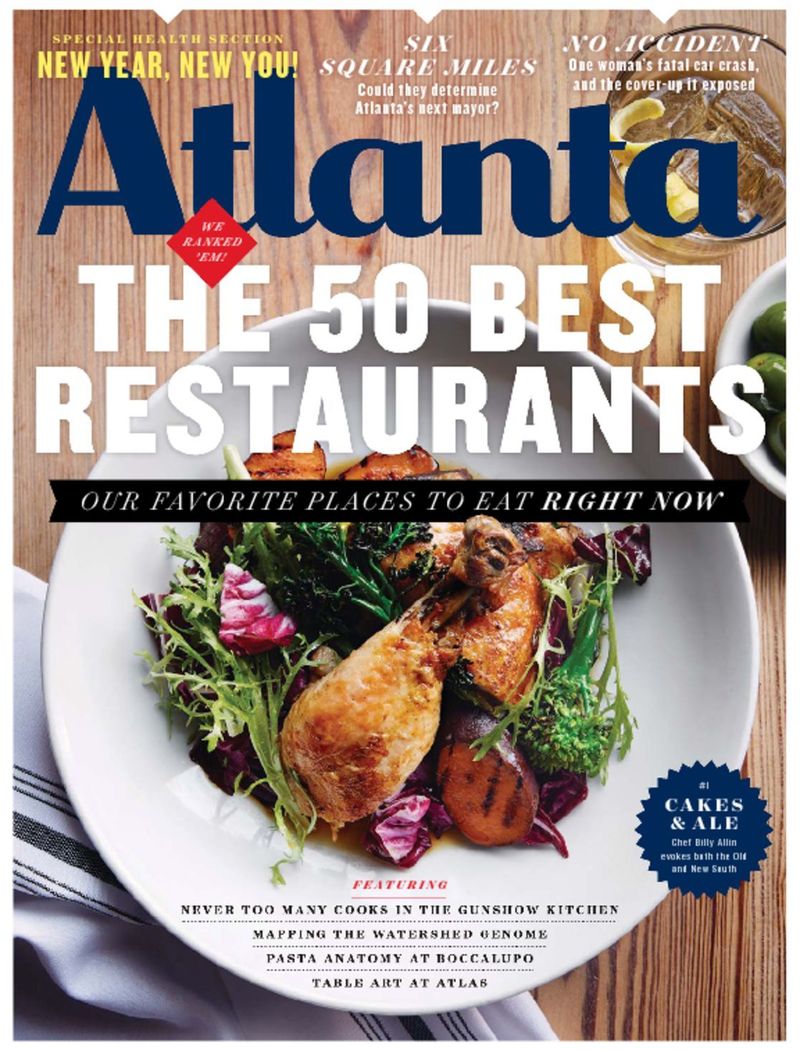 Atlanta-Magazine January 01, 2016 Issue Cover