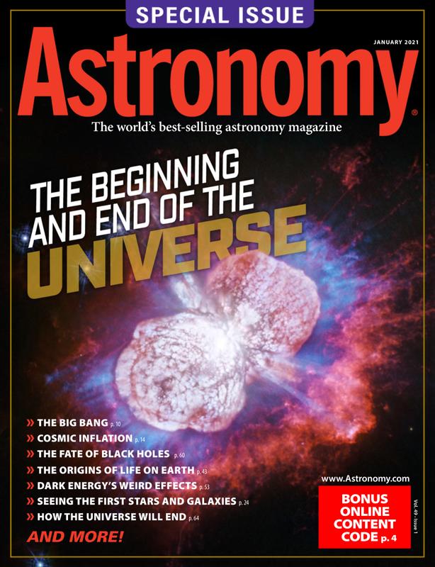 Astronomy January 01, 2021 Issue Cover