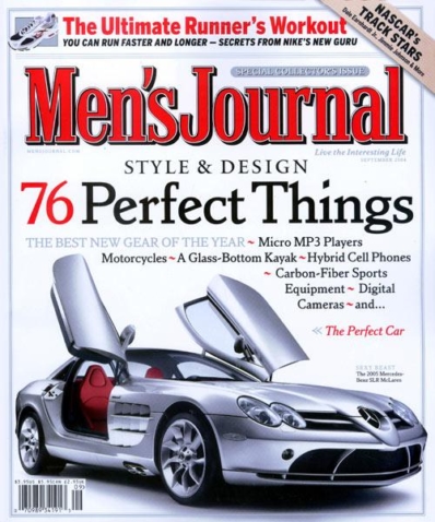 Men's Journal August 09, 2004 Issue Cover