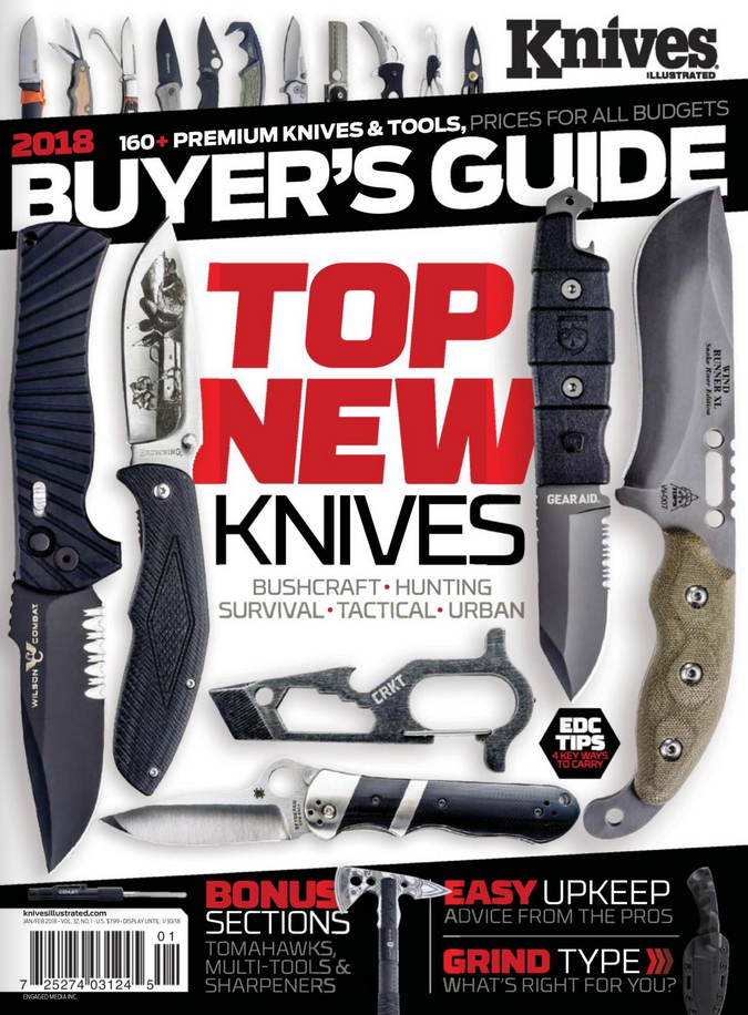 Knives-Illustrated January 01, 2018 Issue Cover