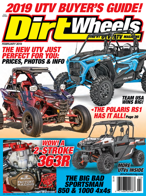 Dirt-Wheels February 01, 2019 Issue Cover