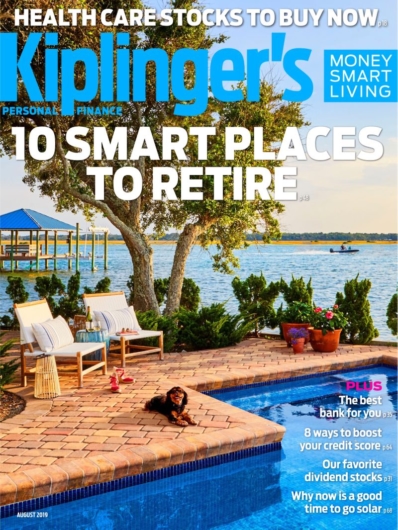 Kiplinger's Personal Finance August 01, 2019 Issue Cover