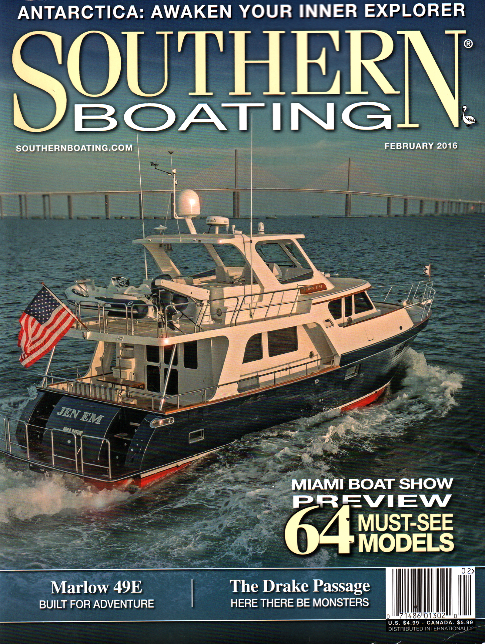 Southern-Boating-and-Yachting February 01, 2016 Issue Cover