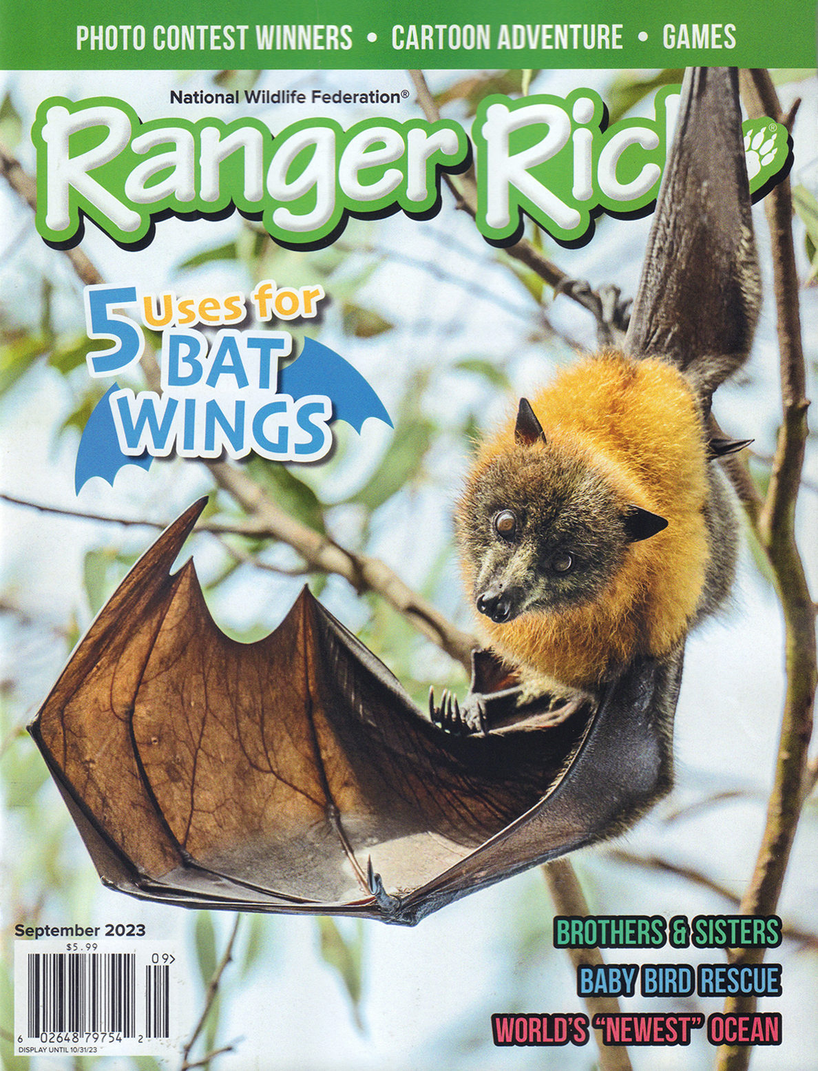 Ranger-Rick September 01, 2023 Issue Cover