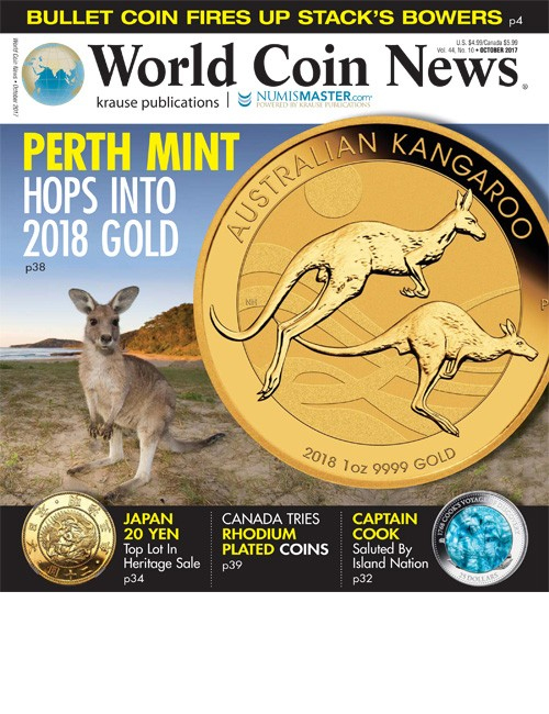 World-Coin-News October 01, 2017 Issue Cover