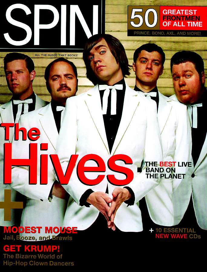 Spin August 01, 2004 Issue Cover