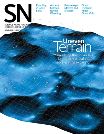 Science News November 25, 2017 Issue Cover