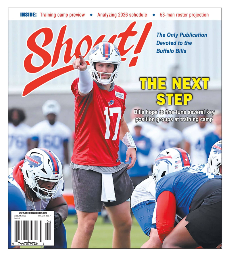 Shout-The-only-publication-devoted-to-the-Buffalo-Bills August 01, 2026 Issue Cover