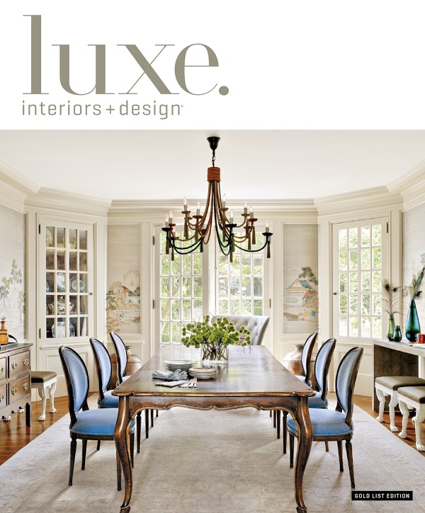 Luxe-Interiors-and-Design December 01, 2013 Issue Cover