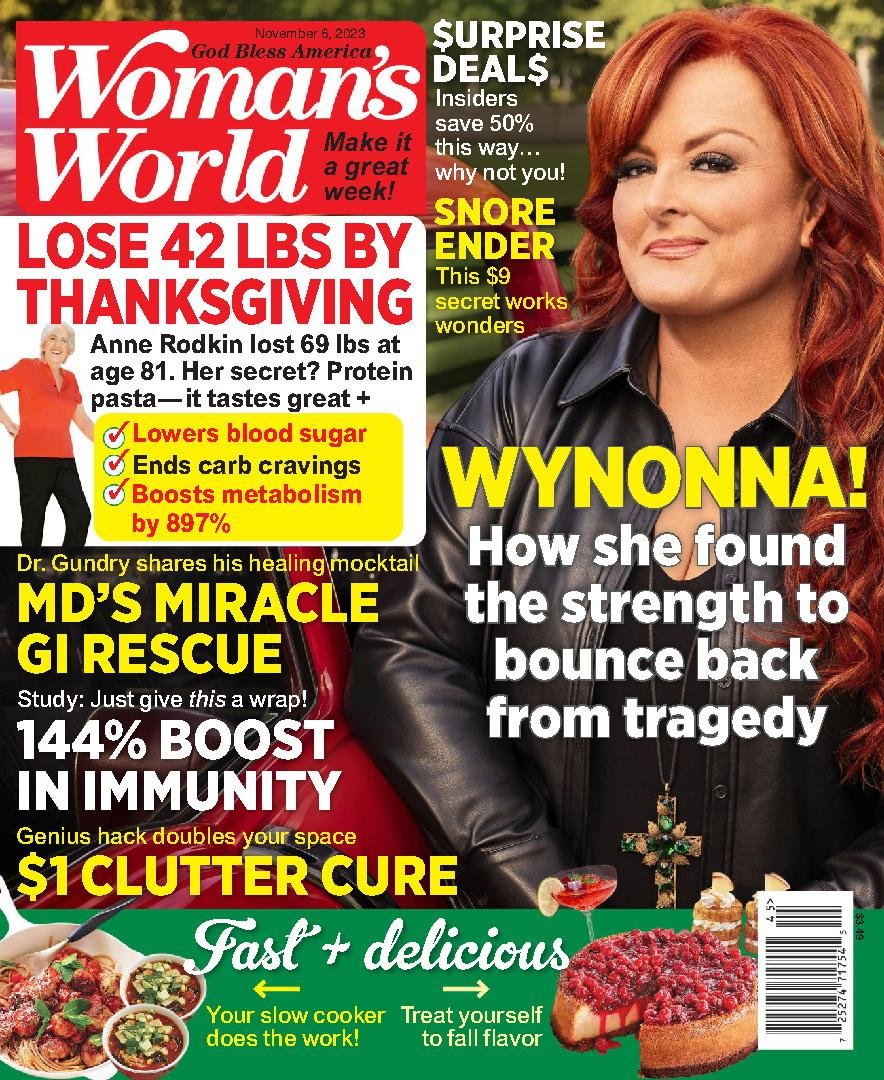 Womans-World November 06, 2023 Issue Cover