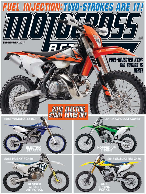 Motocross-Action September 01, 2017 Issue Cover