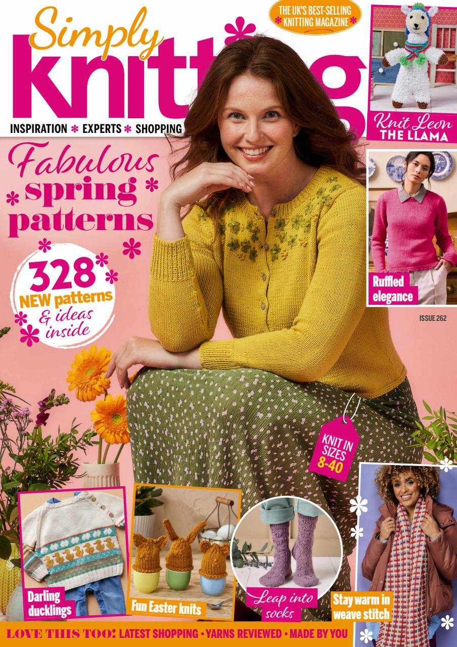 Simply Knitting April 01, 2025 Issue Cover