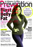 Prevention November 01, 2012 Issue Cover