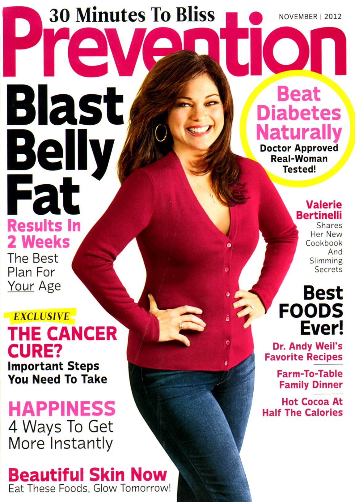 Prevention November 01, 2012 Issue Cover