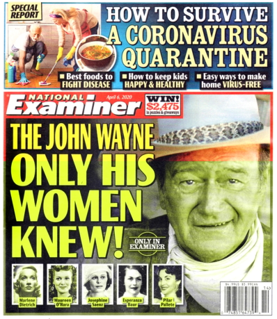 National Examiner April 06, 2020 Issue Cover
