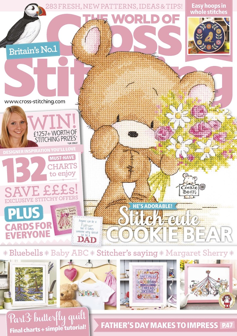 The-World-of-Cross-Stitching June 01, 2017 Issue Cover