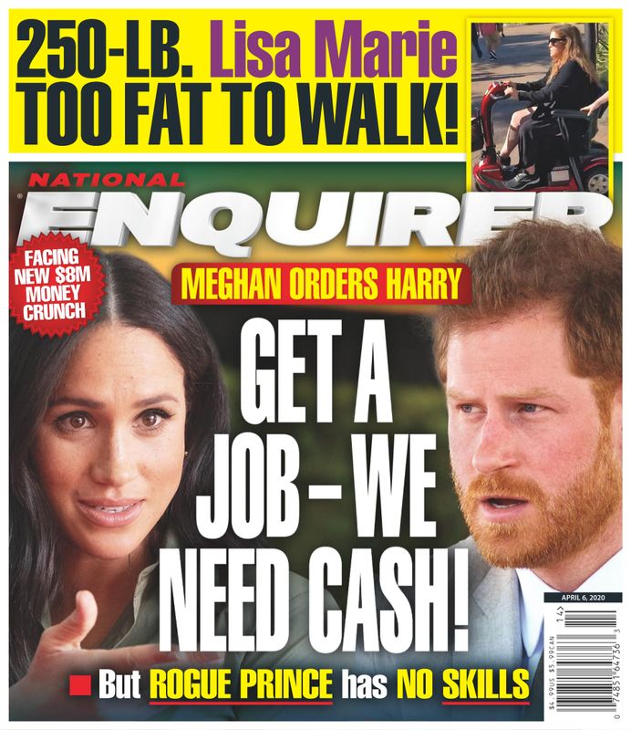 National-Enquirer April 06, 2020 Issue Cover