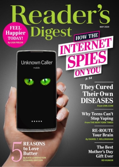 Reader's Digest May 01, 2020 Issue Cover