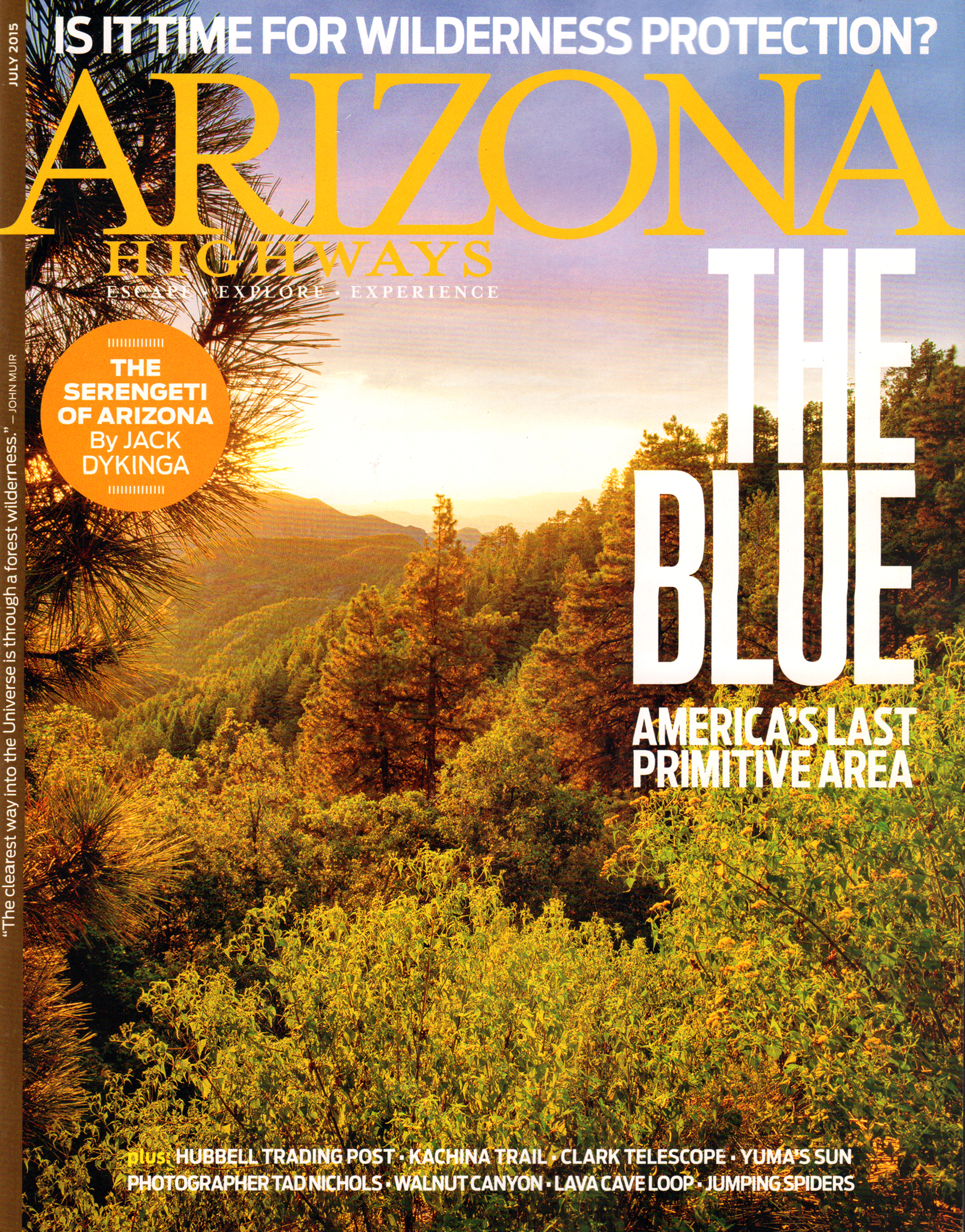Arizona-Highways July 01, 2015 Issue Cover