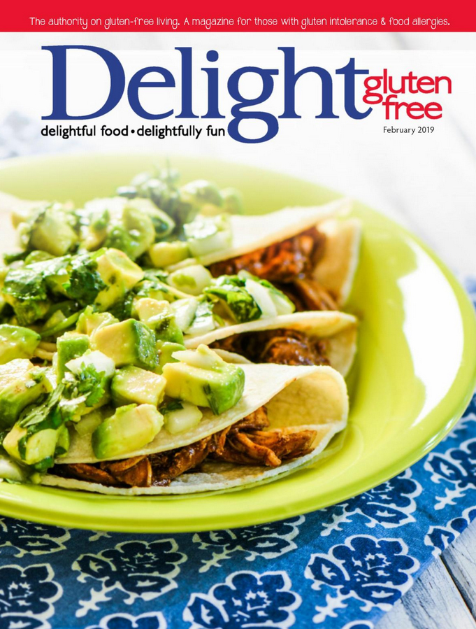 Delight-Gluten-Free February 01, 2019 Issue Cover