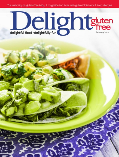 Delight Gluten Free February 01, 2019 Issue Cover