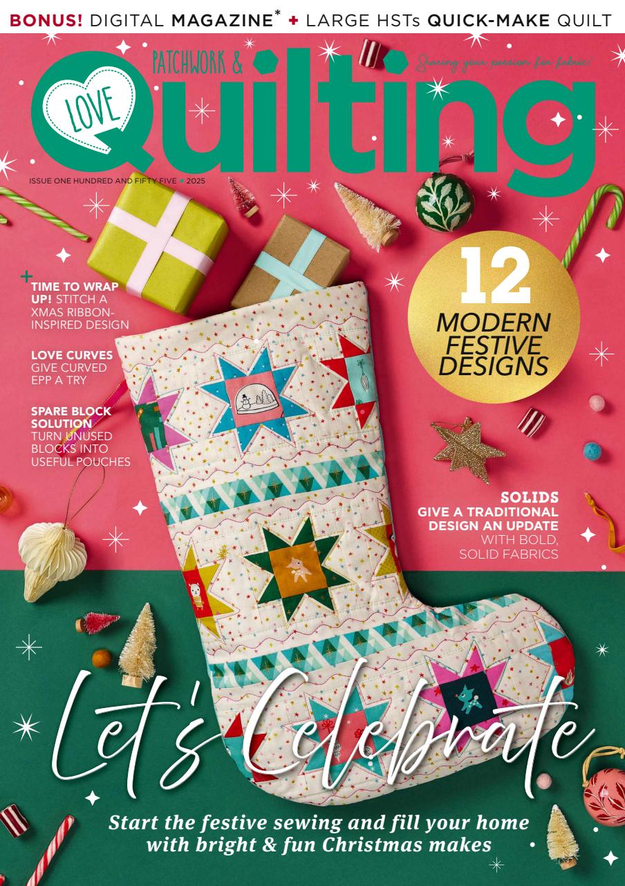 Love Patchwork & Quilting October 01, 2025 Issue Cover