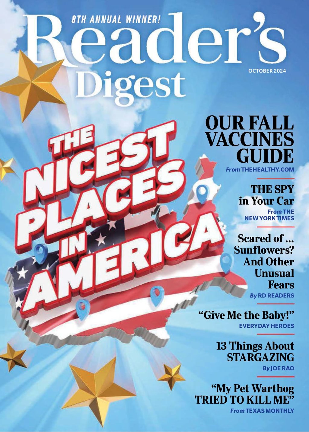 Readers-Digest October 01, 2024 Issue Cover