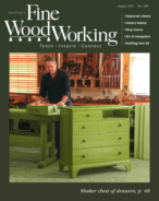Fine-Woodworking August 01, 2021 Issue Cover