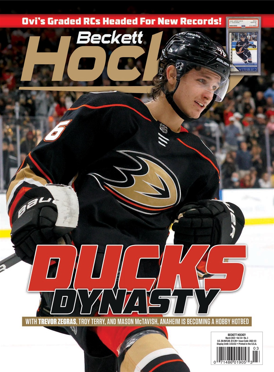Beckett-Hockey March 01, 2022 Issue Cover